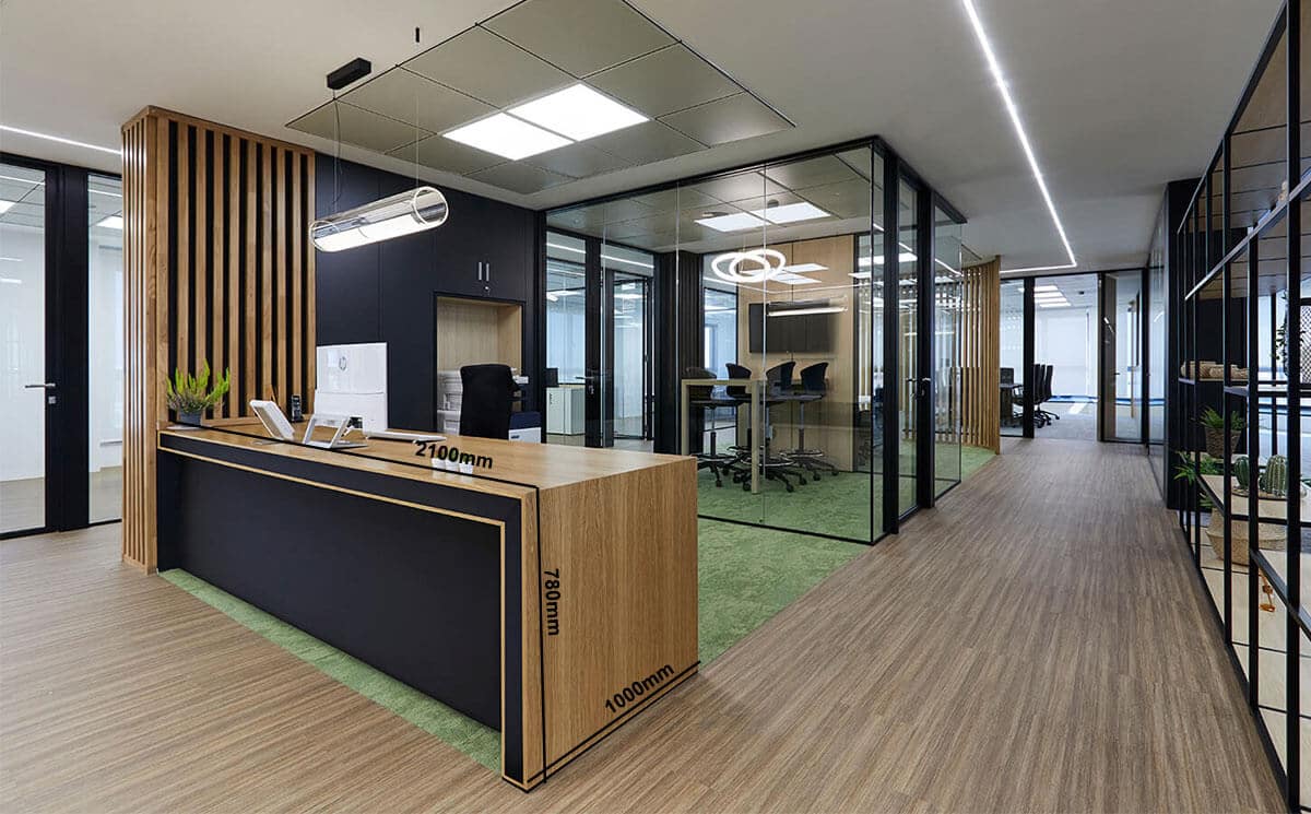 Champ Reception Desk Size Img Champ Reception Desk Size Img
