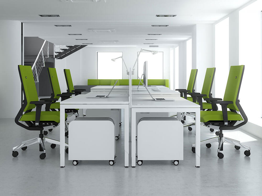 Efrat Back To Back Operational Desk For 2,4 And 6 Person 03 Img