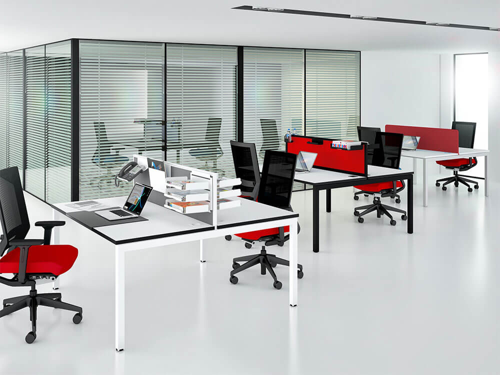 Efrat Back To Back Operational Desk For 2,4 And 6 Person 08 Img
