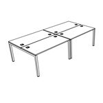 Workstation for 4 Persons