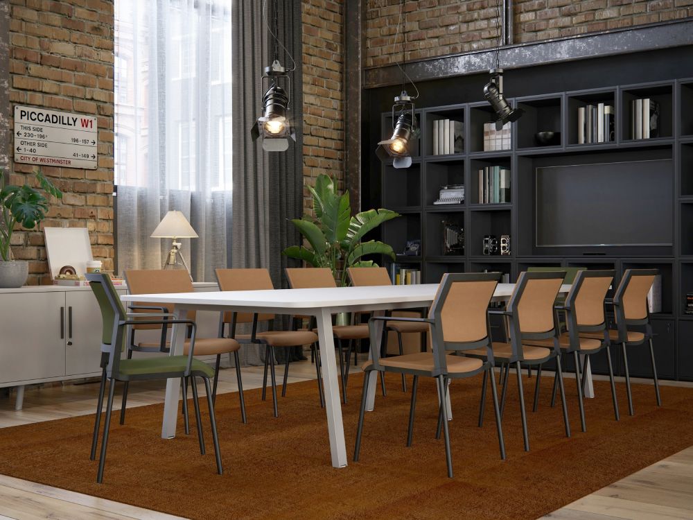 Eilif 1 – Square & Rectangular Meeting Room Table 2