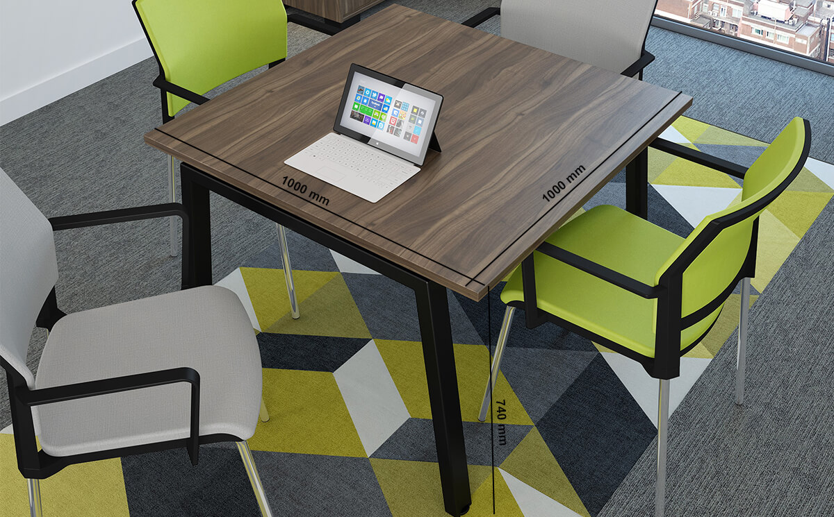Eilif 1 – Square & Rectangular Meeting Room Table Eilif 1 – Square & Rectangular Meeting Room Table