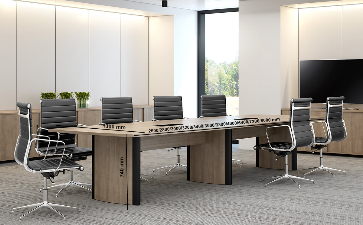 Ekan – Barrel Shaped Meeting Room Table Ekan – Barrel Shaped Meeting Room Table