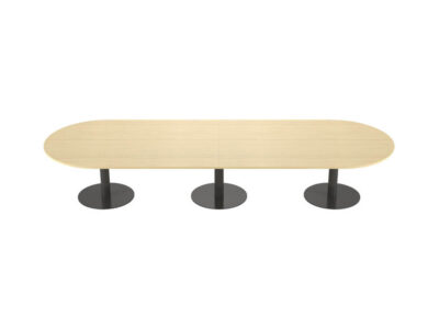 Faraday Meeting Table With Round Ends 4