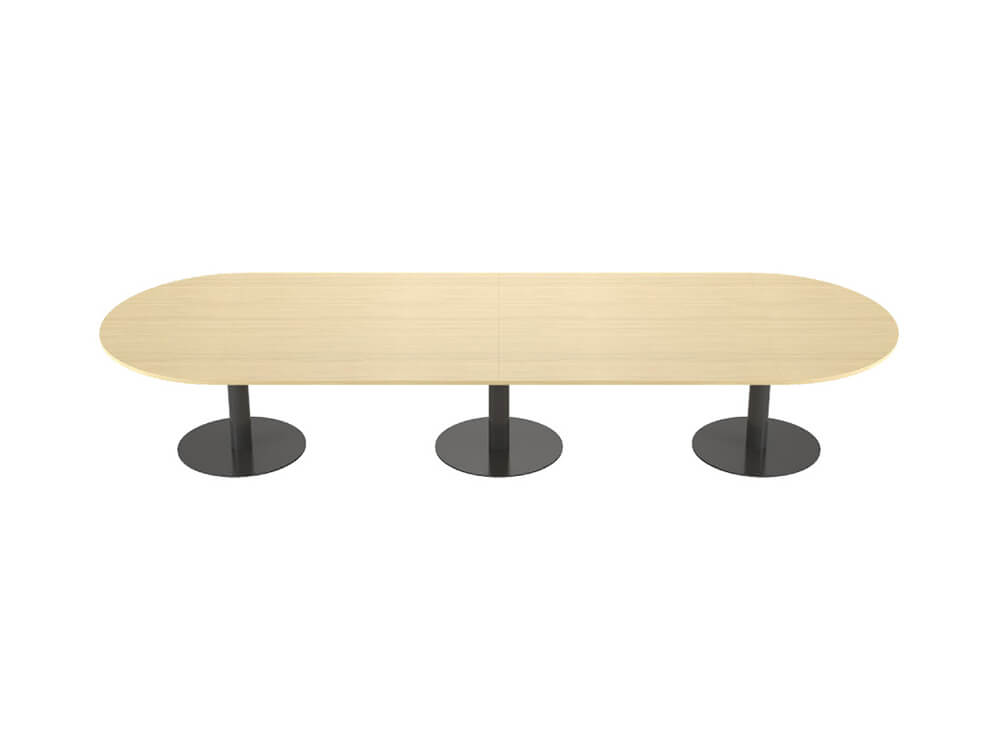 Faraday Meeting Table With Round Ends 4