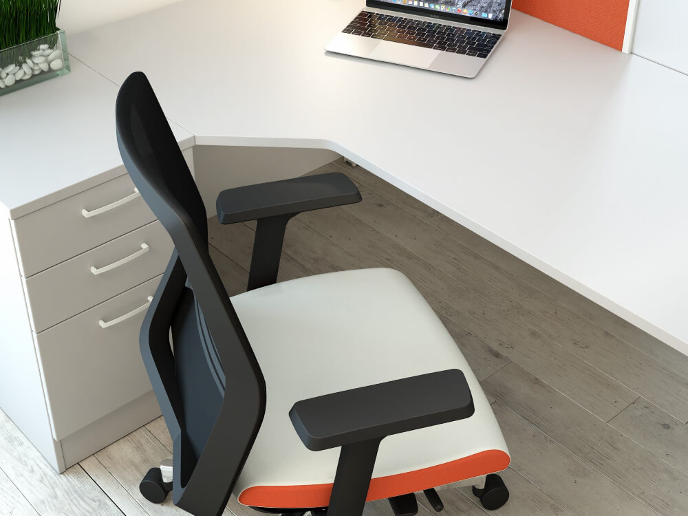 Grazia – Task Chair With Optional Arms 3