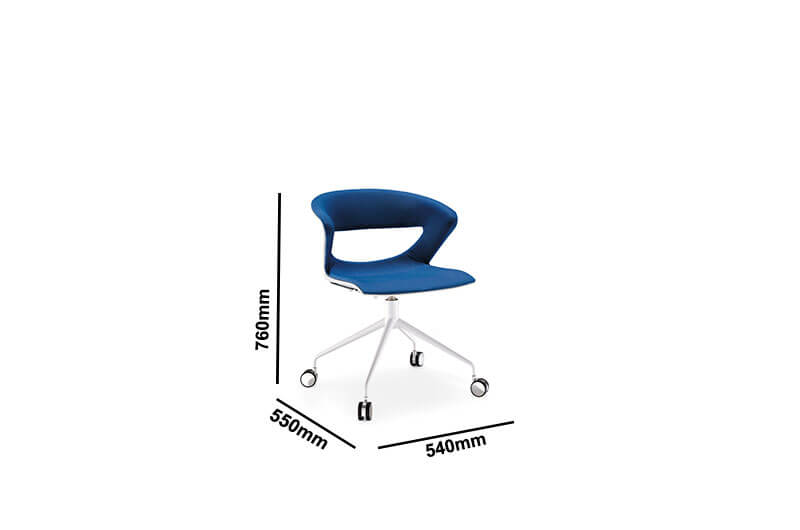 Nachni 2 Stackable Swivel With Castors Leg Chair Size Img Nachni 2 Stackable Swivel With Castors Leg Chair Size Img