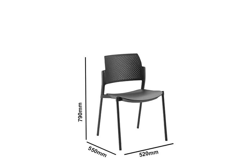 Najih Stackable Chair With Optional Arms Size Img Najih Stackable Chair With Optional Arms Size Img