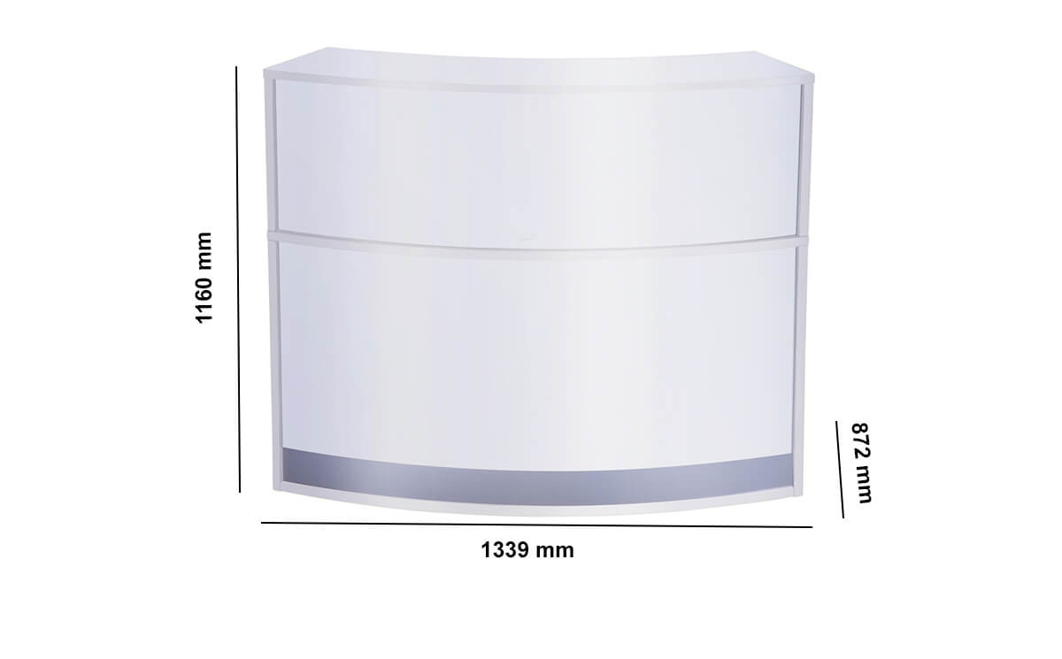Madden Curved Modular Reception Desks Dimesnion Image Madden Curved Modular Reception Desks Dimesnion Image