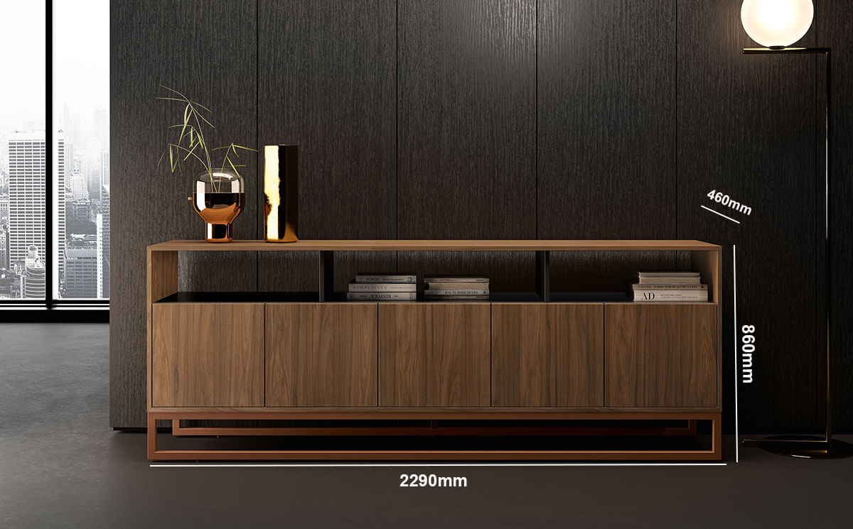 Gianny 4 Sideboard Whit Hinged Door And Metal Base Storage Unit Size Img Gianny 4 Sideboard Whit Hinged Door And Metal Base Storage Unit Size Img