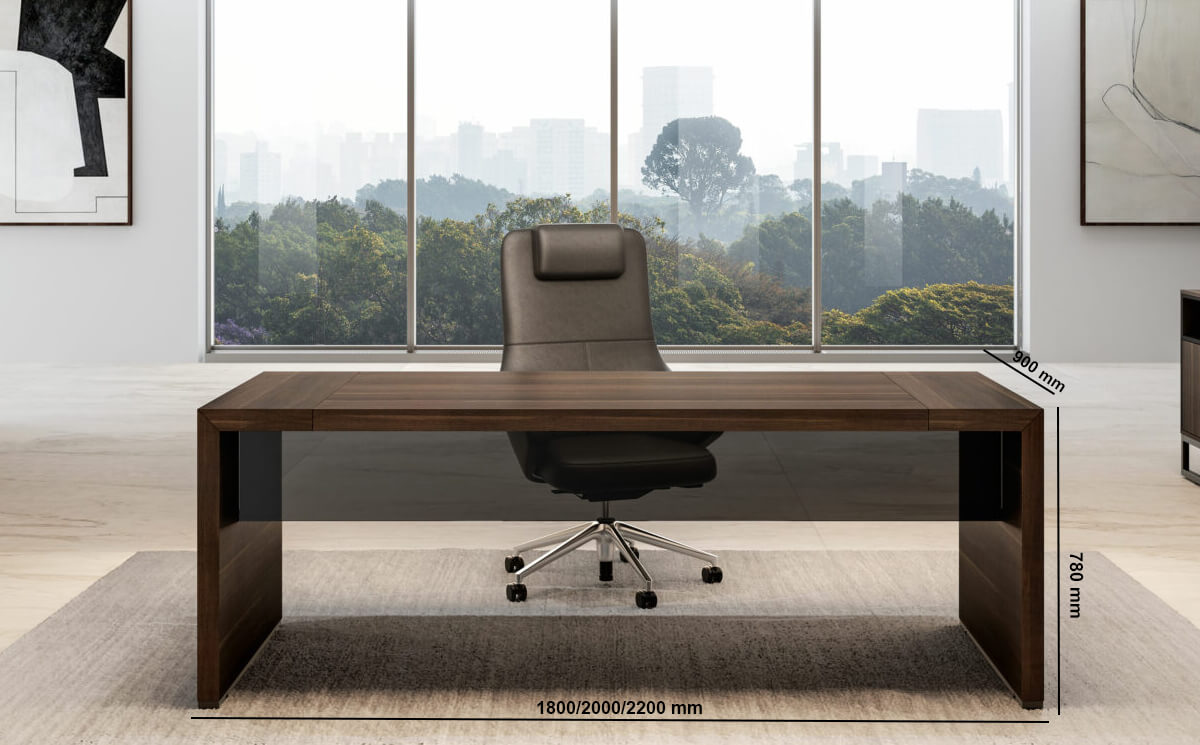 Gianny – Executive Desk With Modesty Panel Gianny – Executive Desk With Modesty Panel