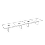 Large Rectangular Shape Table (16 Persons)