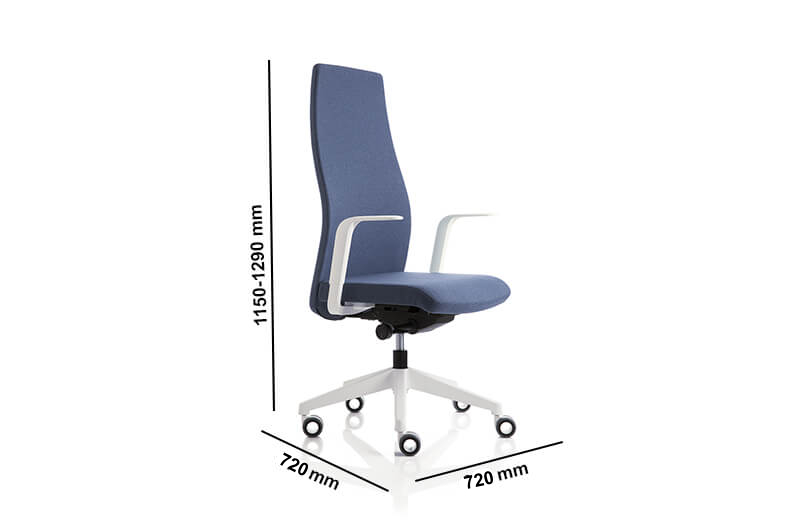 Clifton – High Backrest Executive Chair With Multiple Armrest Size Clifton – High Backrest Executive Chair With Multiple Armrest Size