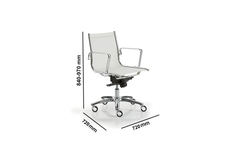 Raimona 2 – Medium And High Mesh Backrest Meeting Chair Sketch Raimona 2 – Medium And High Mesh Backrest Meeting Chair Sketch