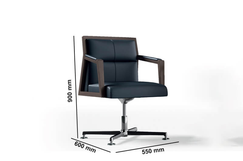Hazel Low, Medium And High Back Executive Chair Dimesnion Image Hazel Low, Medium And High Back Executive Chair Dimesnion Image