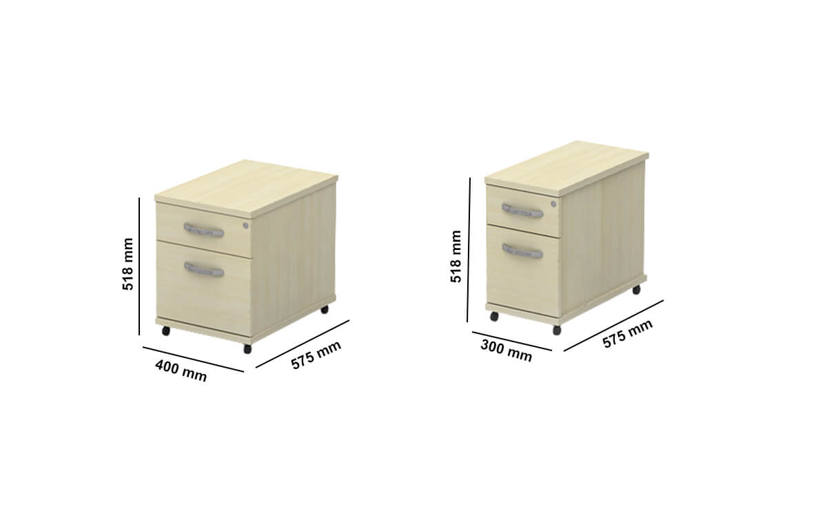 Ibara Mobile Pedestal Dimensions Ibara Mobile Pedestal Dimensions
