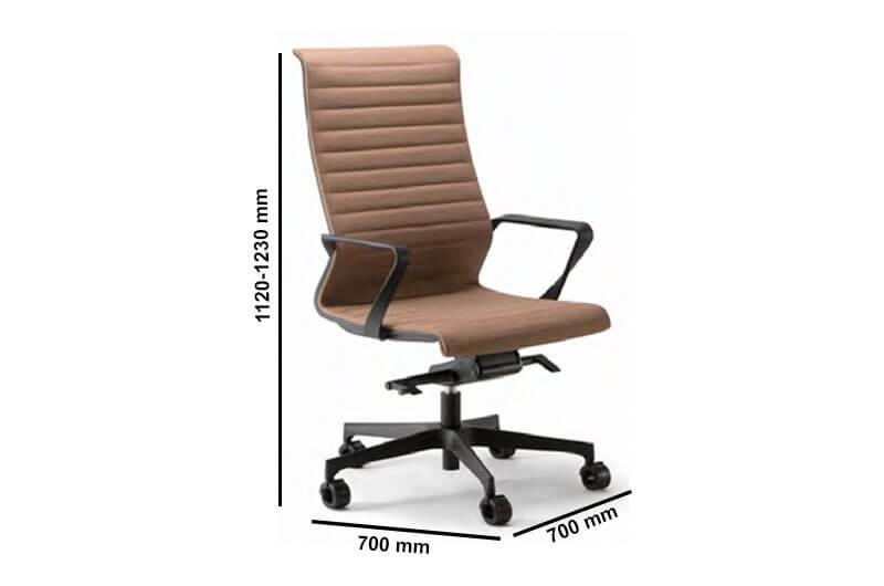 Gerodi 3 Fully Upholstered High Back Chair Size Gerodi 3 Fully Upholstered High Back Chair Size