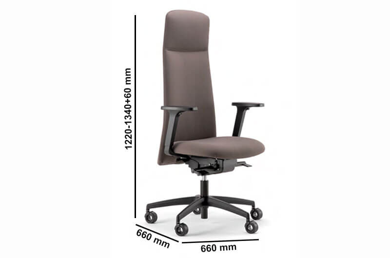 Sandro High Back Chair With Integral Headrest Size2 Sandro High Back Chair With Integral Headrest Size2