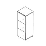 Vallea Locker Storage Unit 3oh Left 