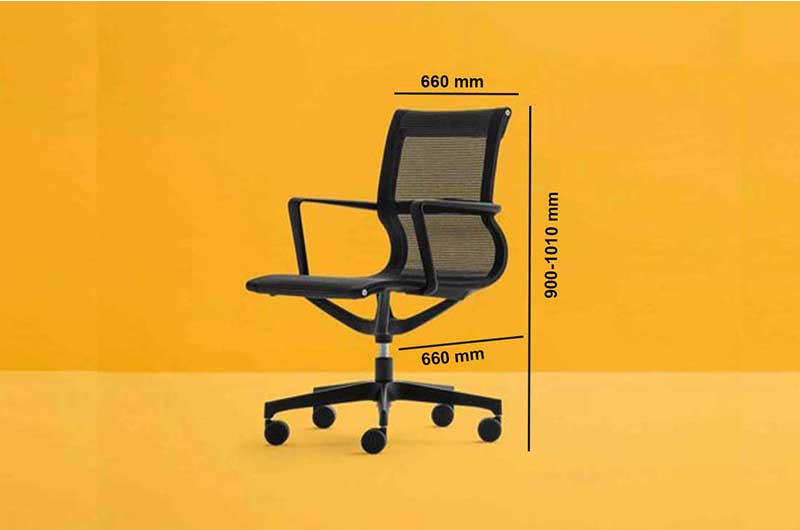 Gela 1 – Back Mesh Executive Chair Middle Gela 1 – Back Mesh Executive Chair Middle