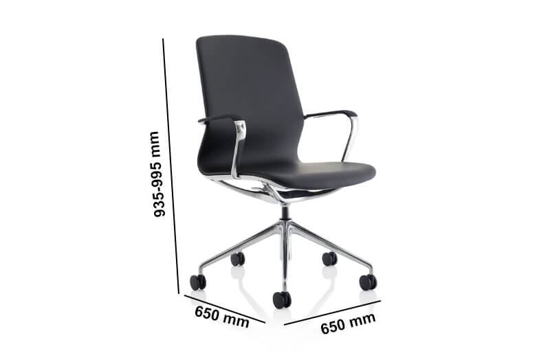 Lydia Height Adjustable Black Executive Office Chair Dimensions Image Lydia Height Adjustable Black Executive Office Chair Dimensions Image