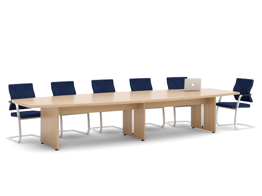 Carliana – Round And Rectangular Shape Meeting Table 03