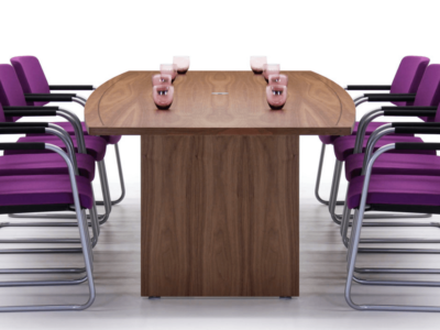 Carliana – Round And Rectangular Shape Meeting Table 05