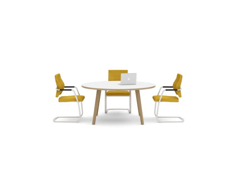 Carlla 1 – Round, Rectangular And Barrel Shaped Meeting Table 01