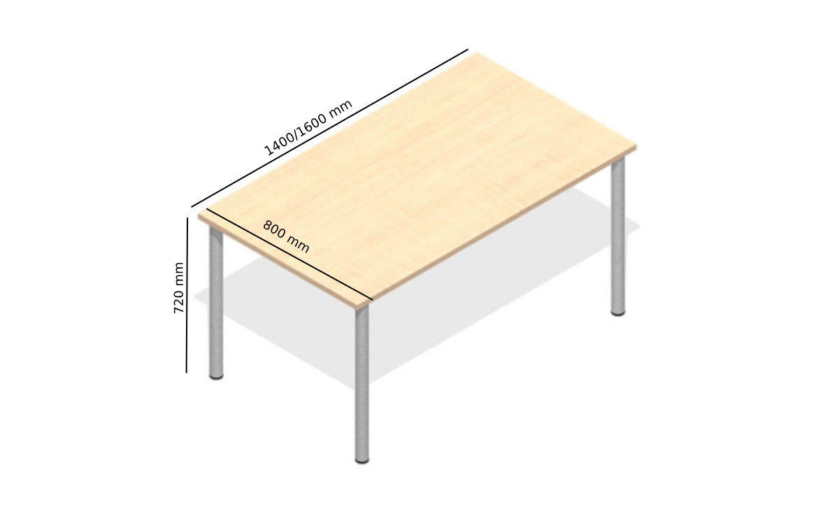 Matelda – Round, Square And Rectangular Shaped Meeting Table Size Image Matelda – Round, Square And Rectangular Shaped Meeting Table Size Image