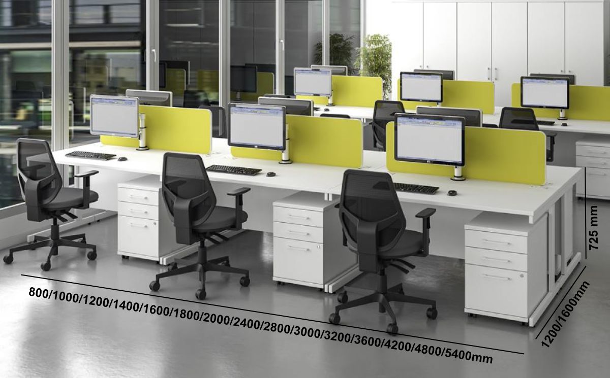 Zola – Operators Office Desk For 2 ,4 And 6 Persons Middle Zola – Operators Office Desk For 2 ,4 And 6 Persons Middle