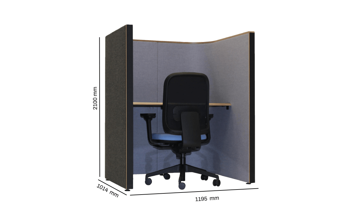 Beehia Acoustic Surround Solo Work Pod Size Image (1) Beehia Acoustic Surround Solo Work Pod Size Image (1)
