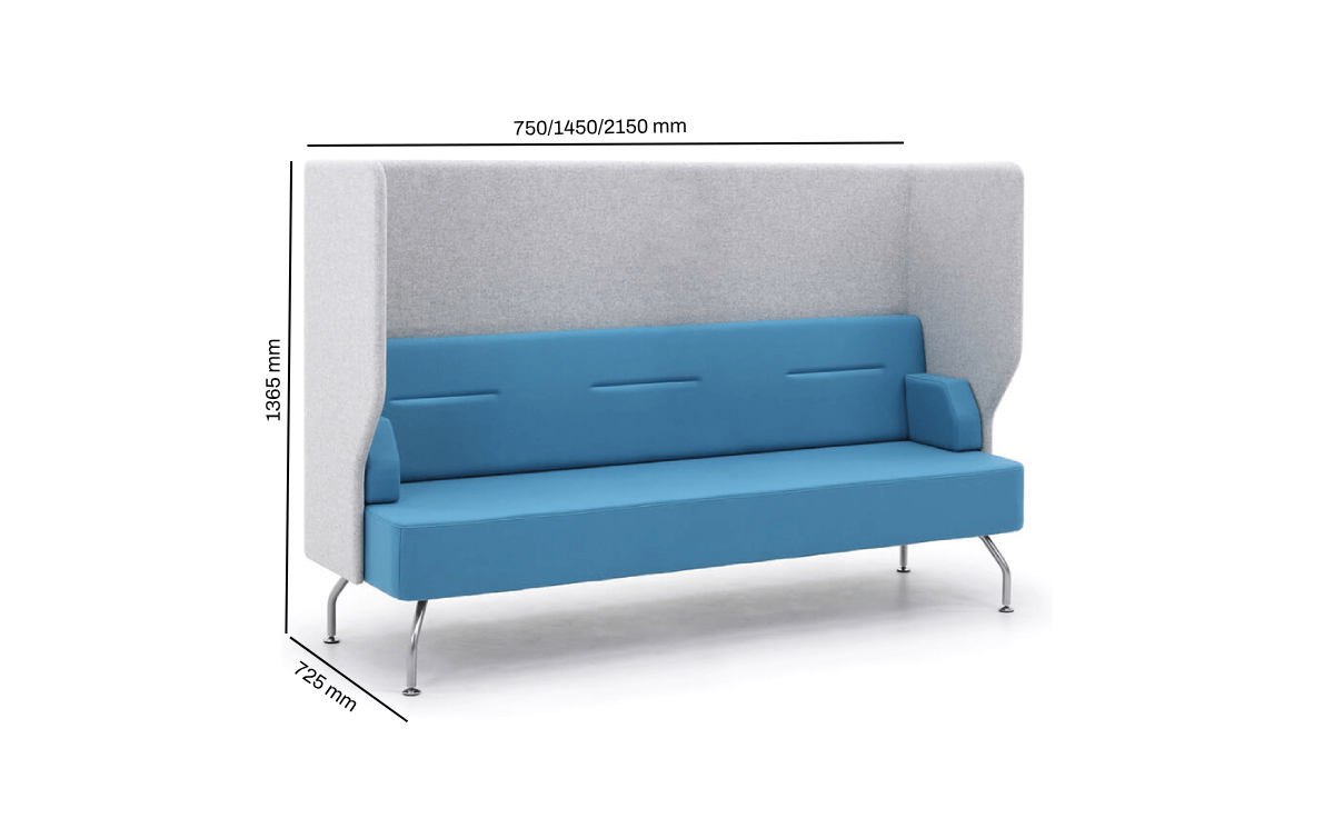 Dolceno One, Two And Three Seater High Back Sofa Size Image Dolceno One, Two And Three Seater High Back Sofa Size Image