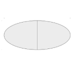 Elliptical Shaped Table (6 to 18 Persons)