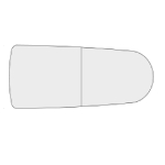 Pear Shaped Table (6 to 18 Persons)