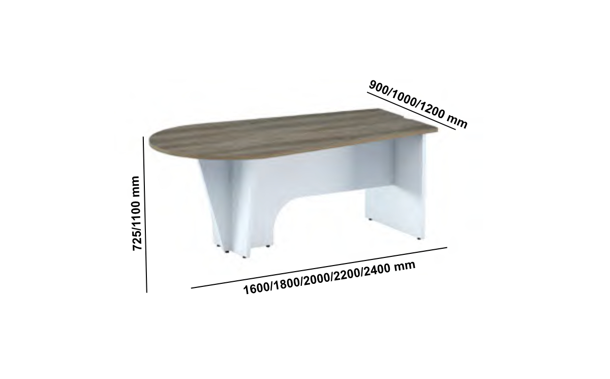 Novara 5 Bulb And Pear Shaped Av Meeting Table With Multiple Leg Options Middle Novara 5 Bulb And Pear Shaped Av Meeting Table With Multiple Leg Options Middle