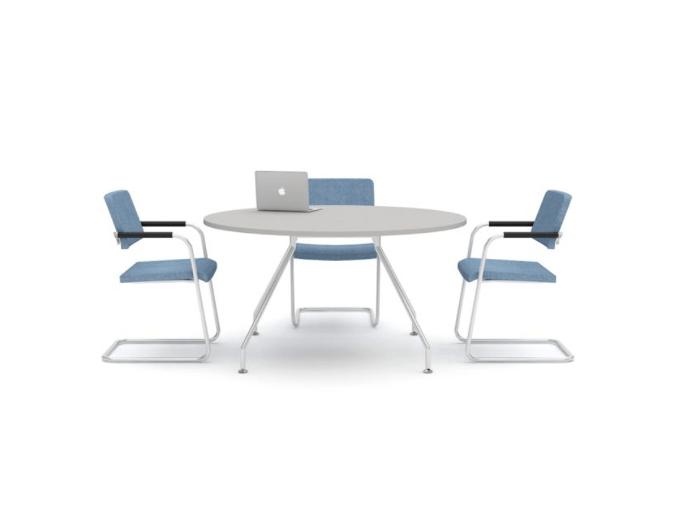 Paulo – Round, Square, Barrel & Rectangular Shaped Meeting Table 02