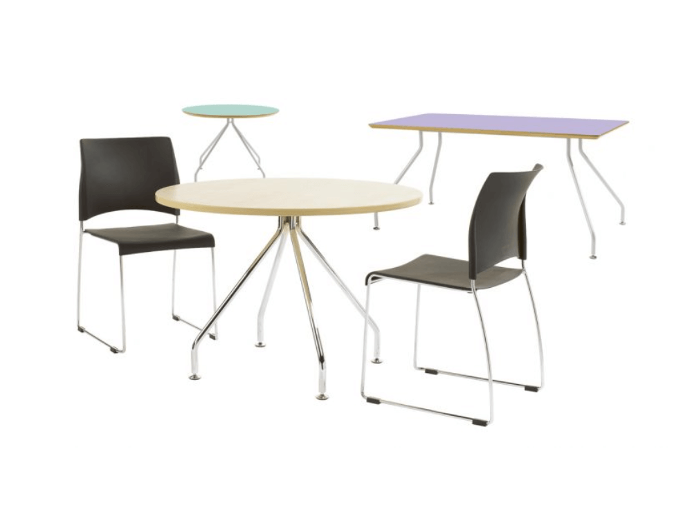 Paulo – Round, Square, Barrel & Rectangular Shaped Meeting Table 11