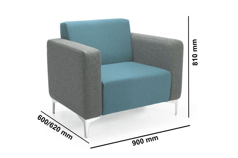 Polly 3 One Two And Three Seater Sofa With Chrome Leg Middle Polly 3 One Two And Three Seater Sofa With Chrome Leg Middle