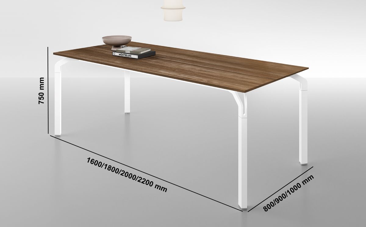 Vinny 7 – Executive Desk With Melamine Top And Optional Return & Credenza Unit Middle Vinny 7 – Executive Desk With Melamine Top And Optional Return & Credenza Unit Middle