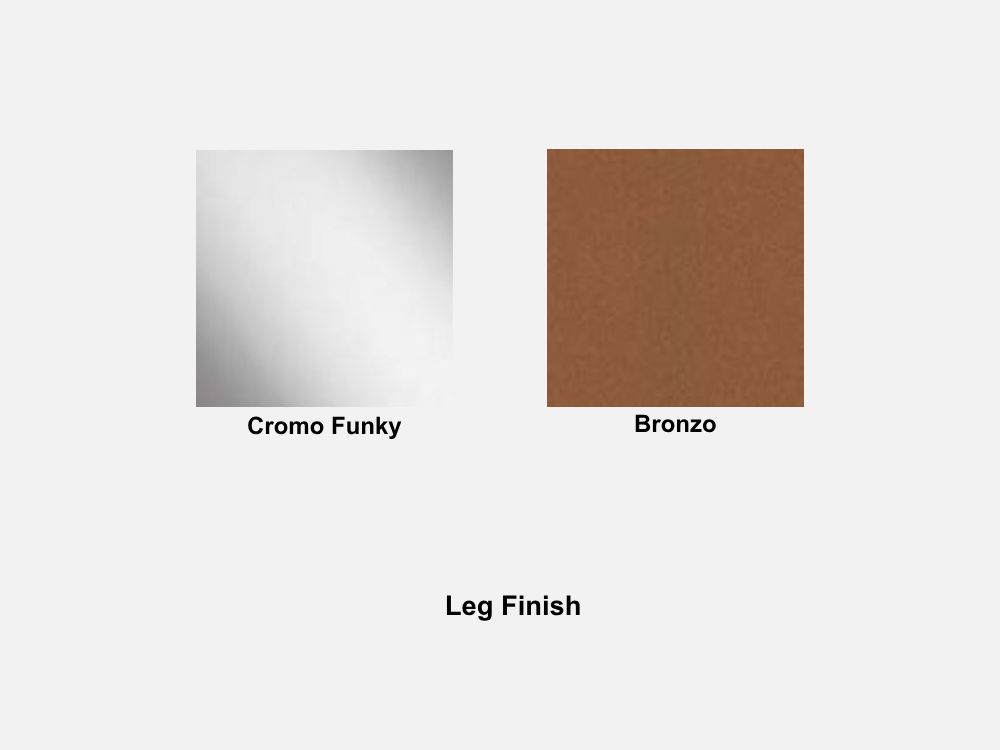 Yoga Silver Bronze Leg Finishes