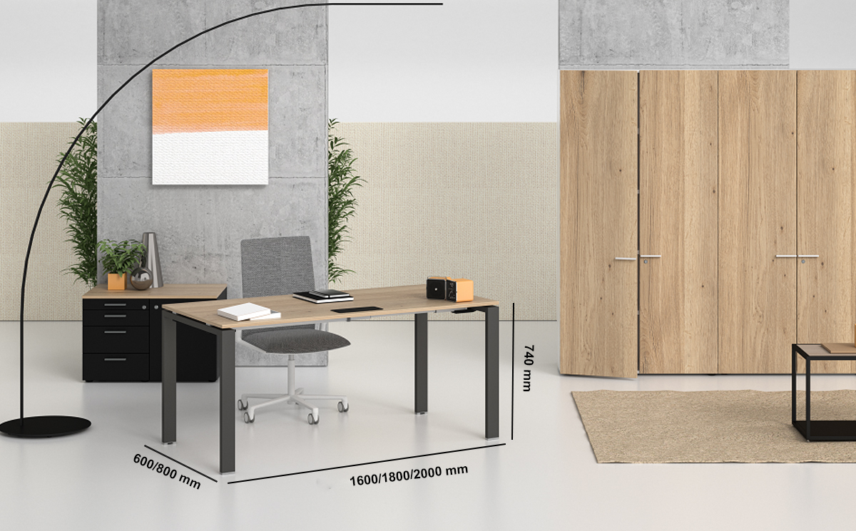 Lorenzo 3 – Wood Veneer Top Executive Desk With U Legs And Optional Return And Credenza Unit Size Img Lorenzo 3 – Wood Veneer Top Executive Desk With U Legs And Optional Return And Credenza Unit Size Img