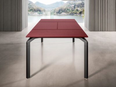 Vinny 10 – Executive Desk With Leather Top And Optional Return & Credenza Unit 1