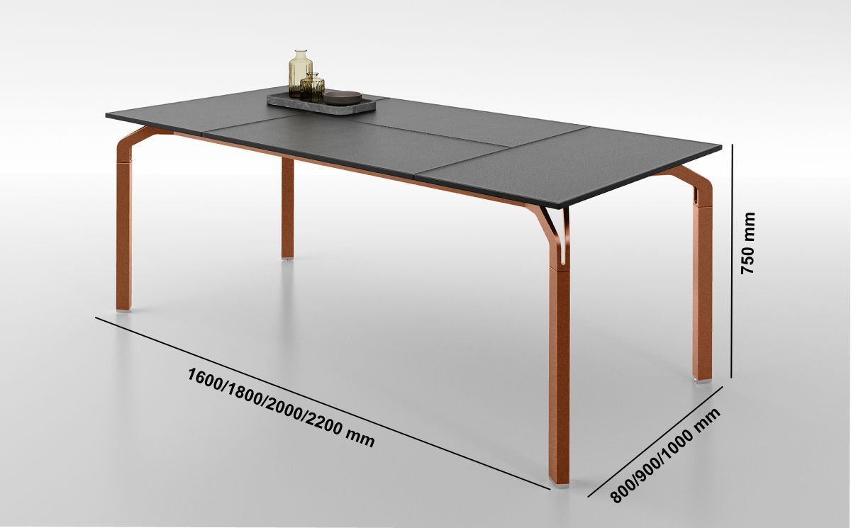 Vinny 11 – Executive Desk With Leather Top And Optional Return & Credenza Unit Middle Vinny 11 – Executive Desk With Leather Top And Optional Return & Credenza Unit Middle