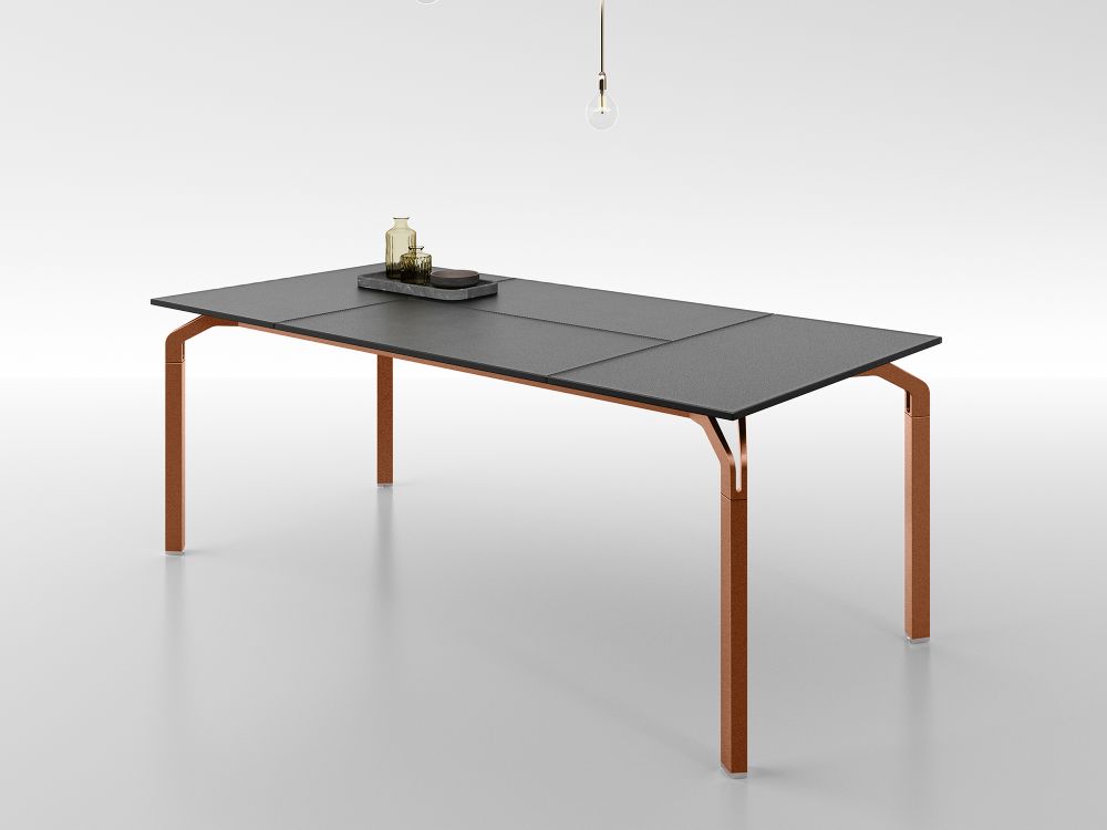 Vinny 11 – Executive Desk With Leather Top And Optional Return & Credenza Unit