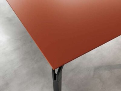 Vinny 12 – Executive Desk With Lacquered Top And Optional Return & Credenza Unit 1