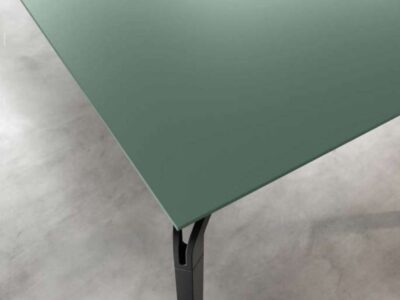 Vinny 12 – Executive Desk With Lacquered Top And Optional Return & Credenza Unit 2