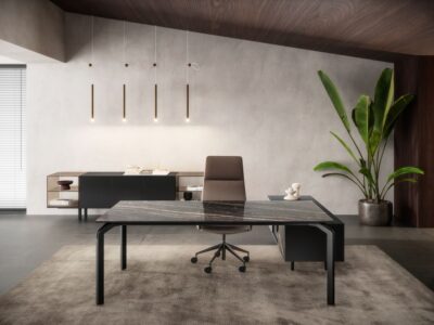 Vinny 6 – Laminam Top Executive Desk 2