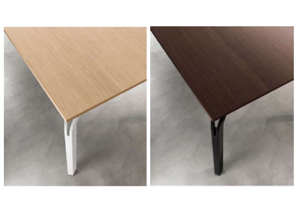Vinny 8 – Wood Veneer Top Executive Desk 3