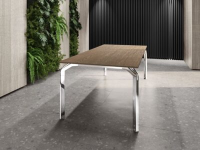 Vinny 9 – Wood Veneer Top Executive Desk 1