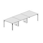 Large Table with 2 Centre Leg (16 and 22 Persons)